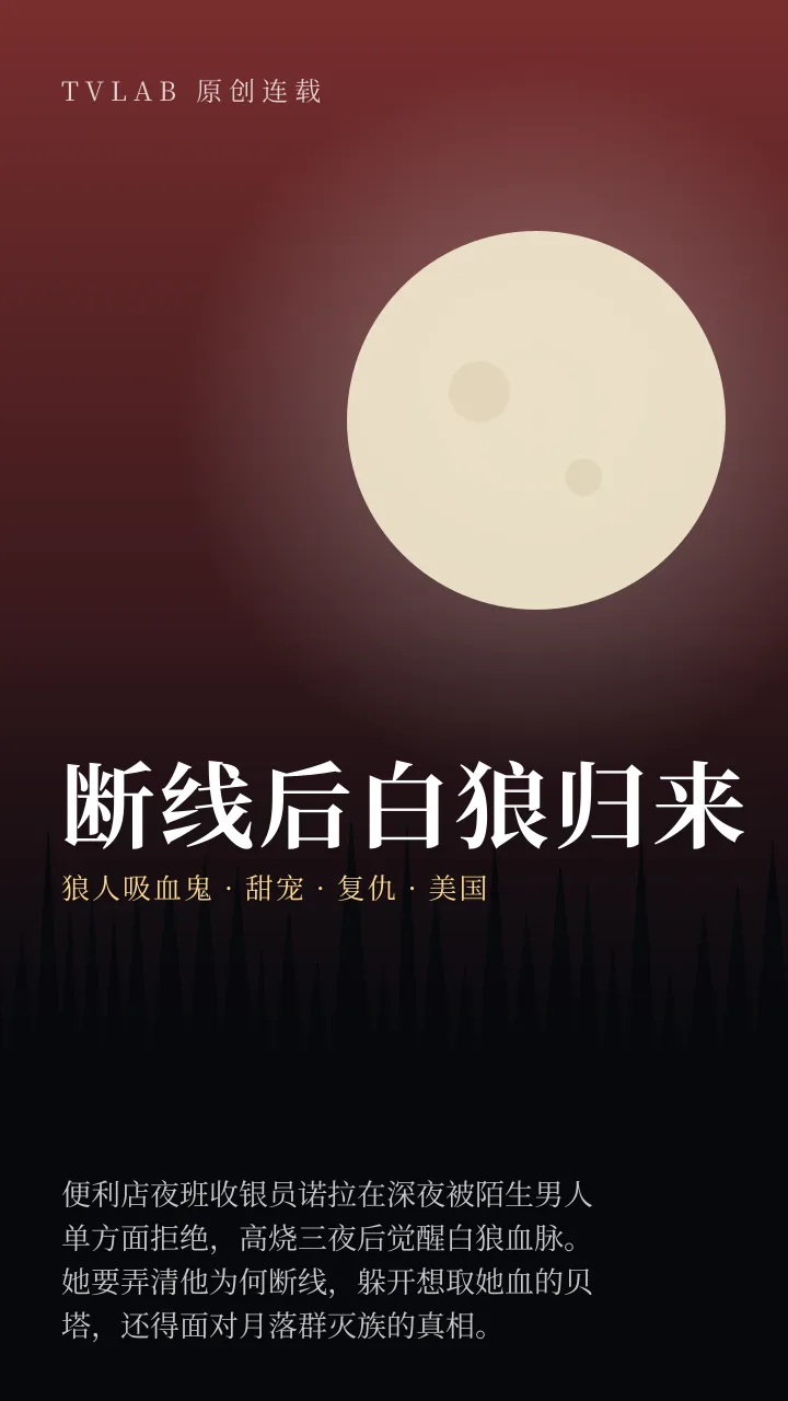 《断线后白狼归来》封面
