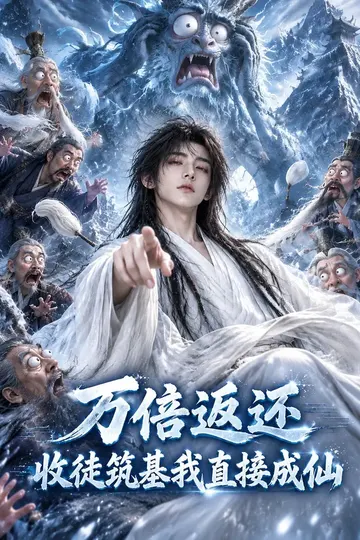 万倍返还：收徒筑基我直接成仙短剧海报
