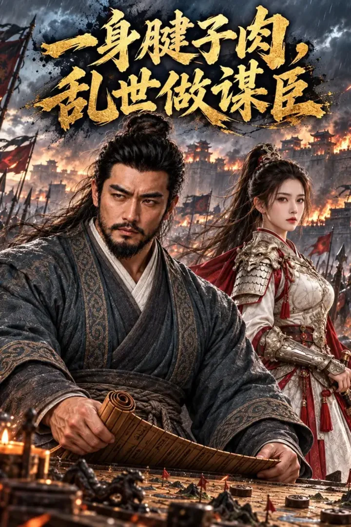 一身腱子肉，乱世做谋臣短剧海报